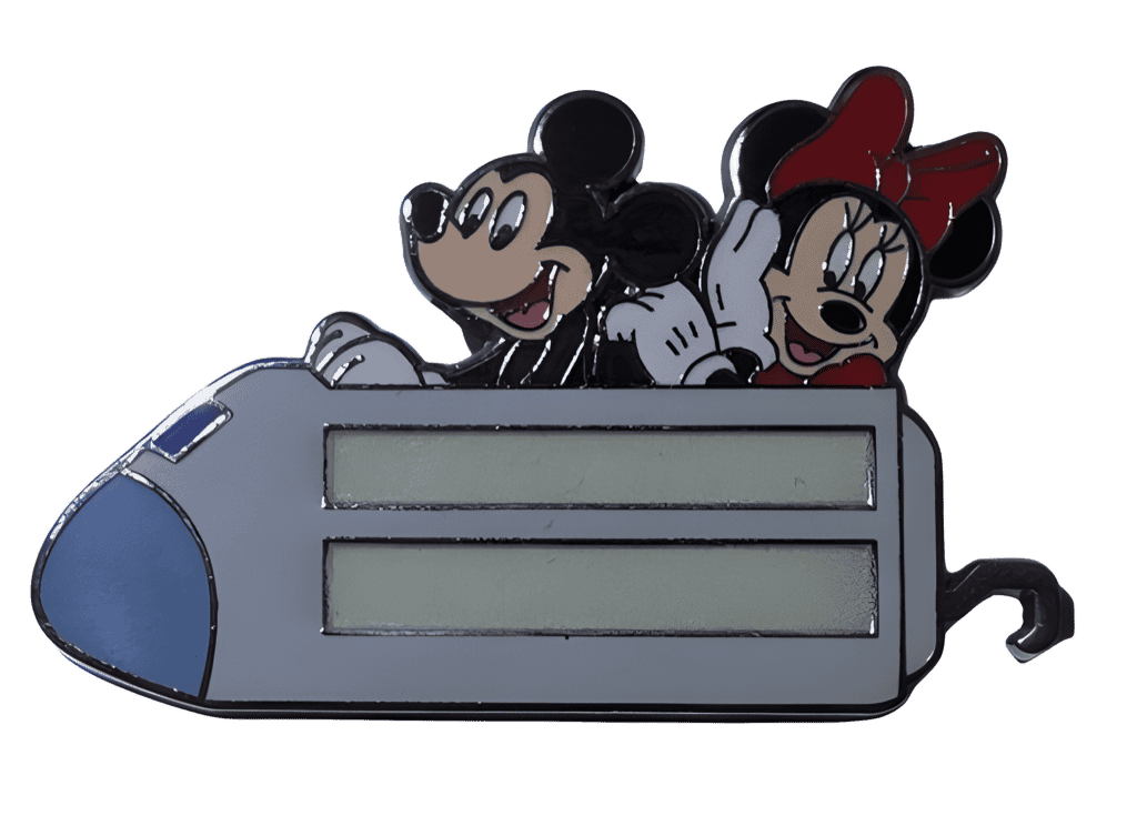 Mickey and Minnie Disney pin