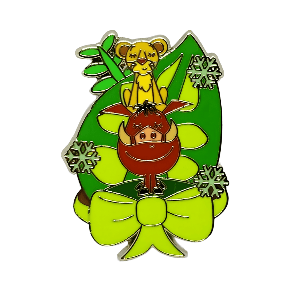 Simba and Pumbaa Disney pin