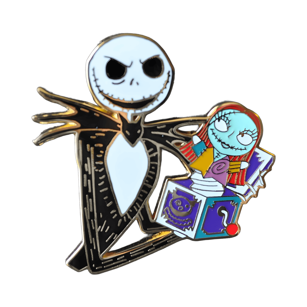 Jack Skellington with Sally Jack in the Box Disney pin