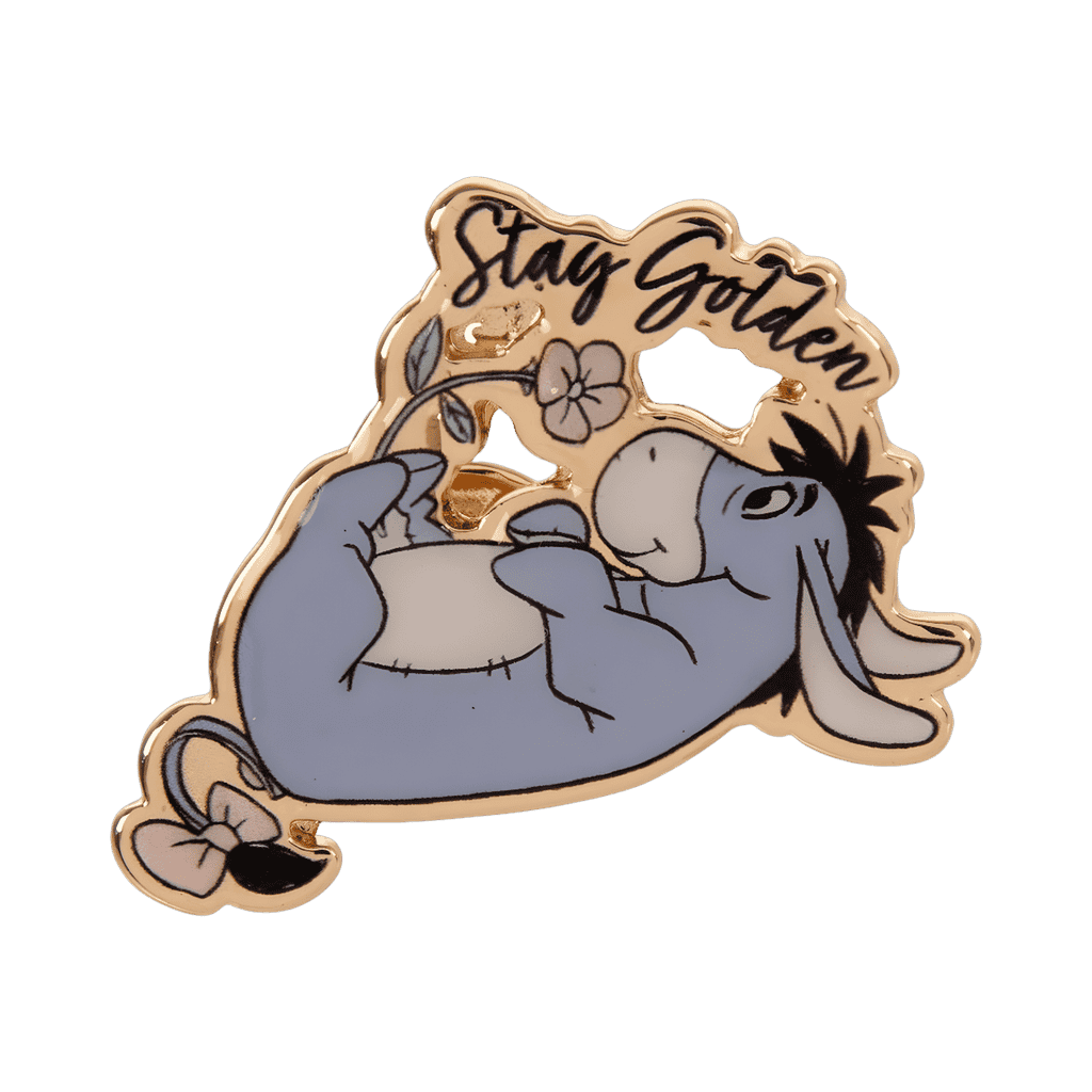 Eeyore Stay Golden Disney pin