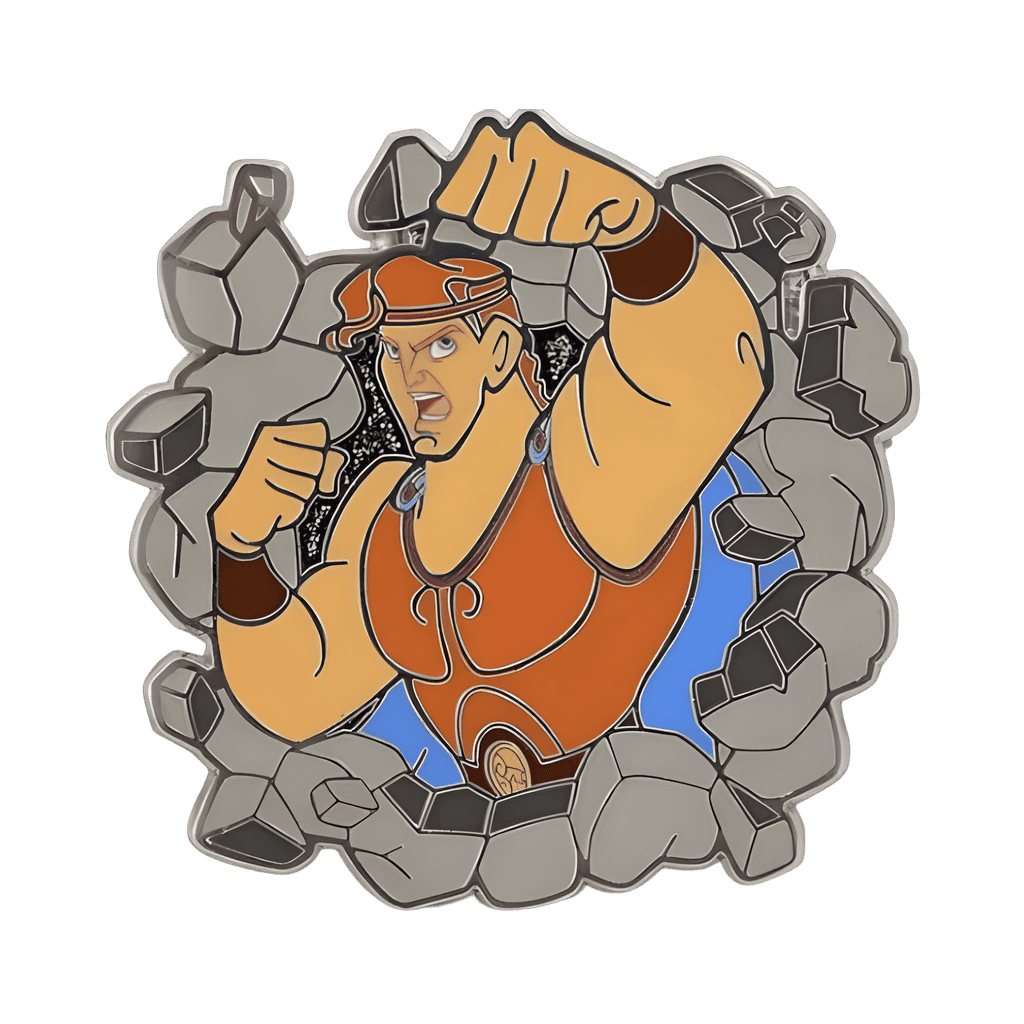 Hercules Rock Portrait Disney pin