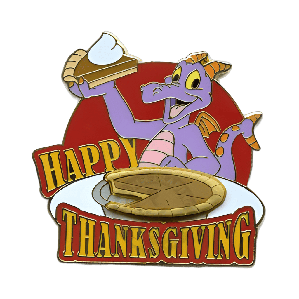 Happy Thanksgiving 2008 - Figment Disney pin