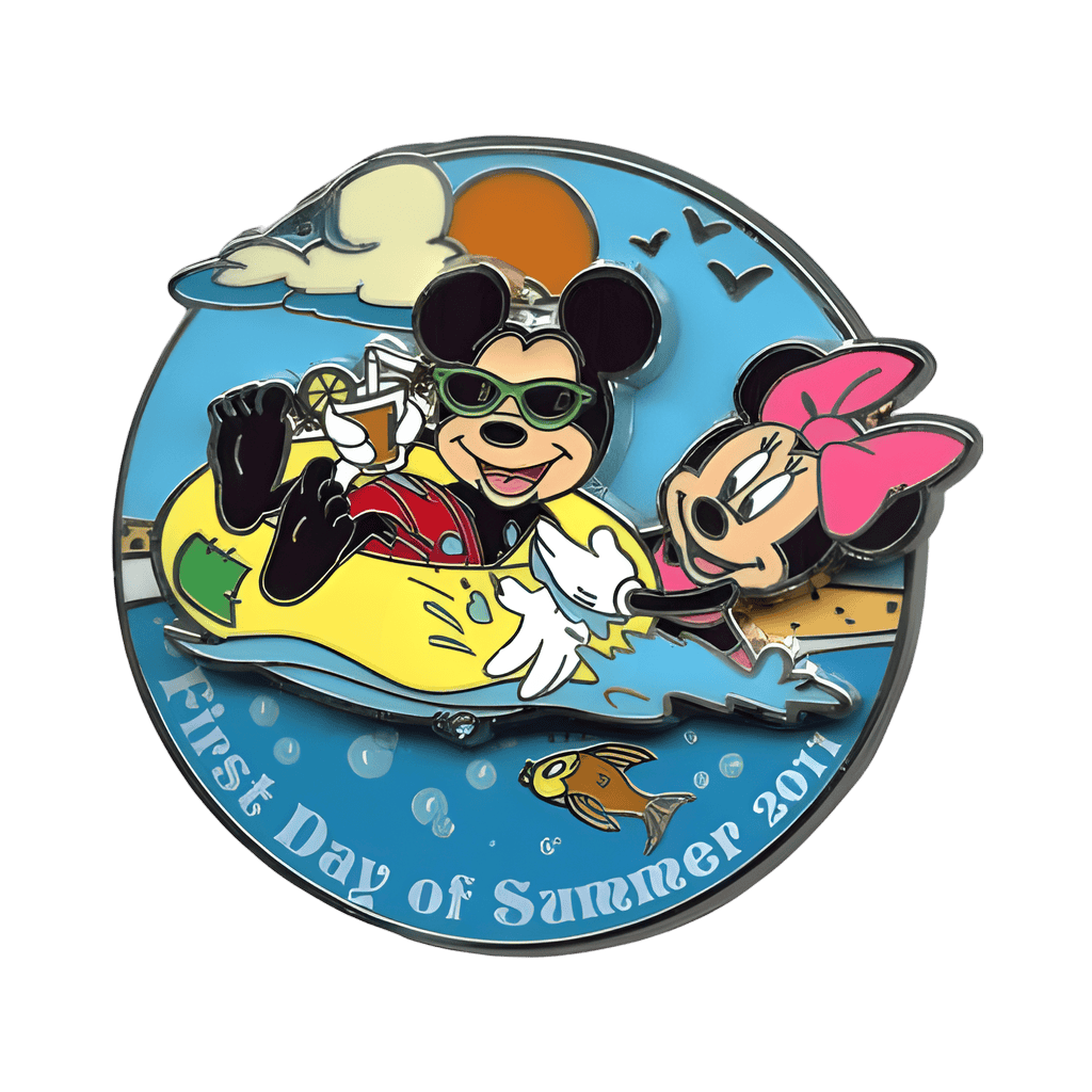 Mickey & Mickey First Day of Summer 2011 Disney pin