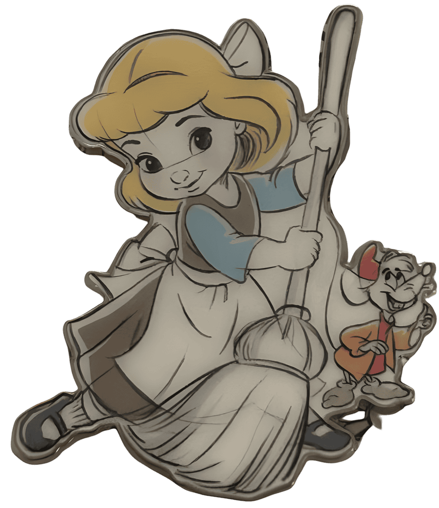 Series 3 — Dancing Cinderella with Broom Disney pin