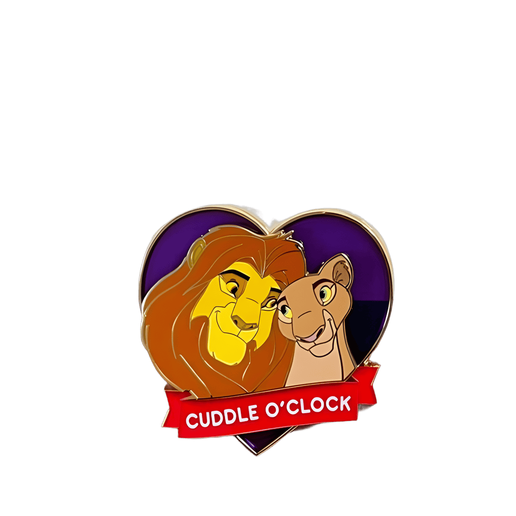 Cuddle O'Clock - Simba and Nala Disney pin