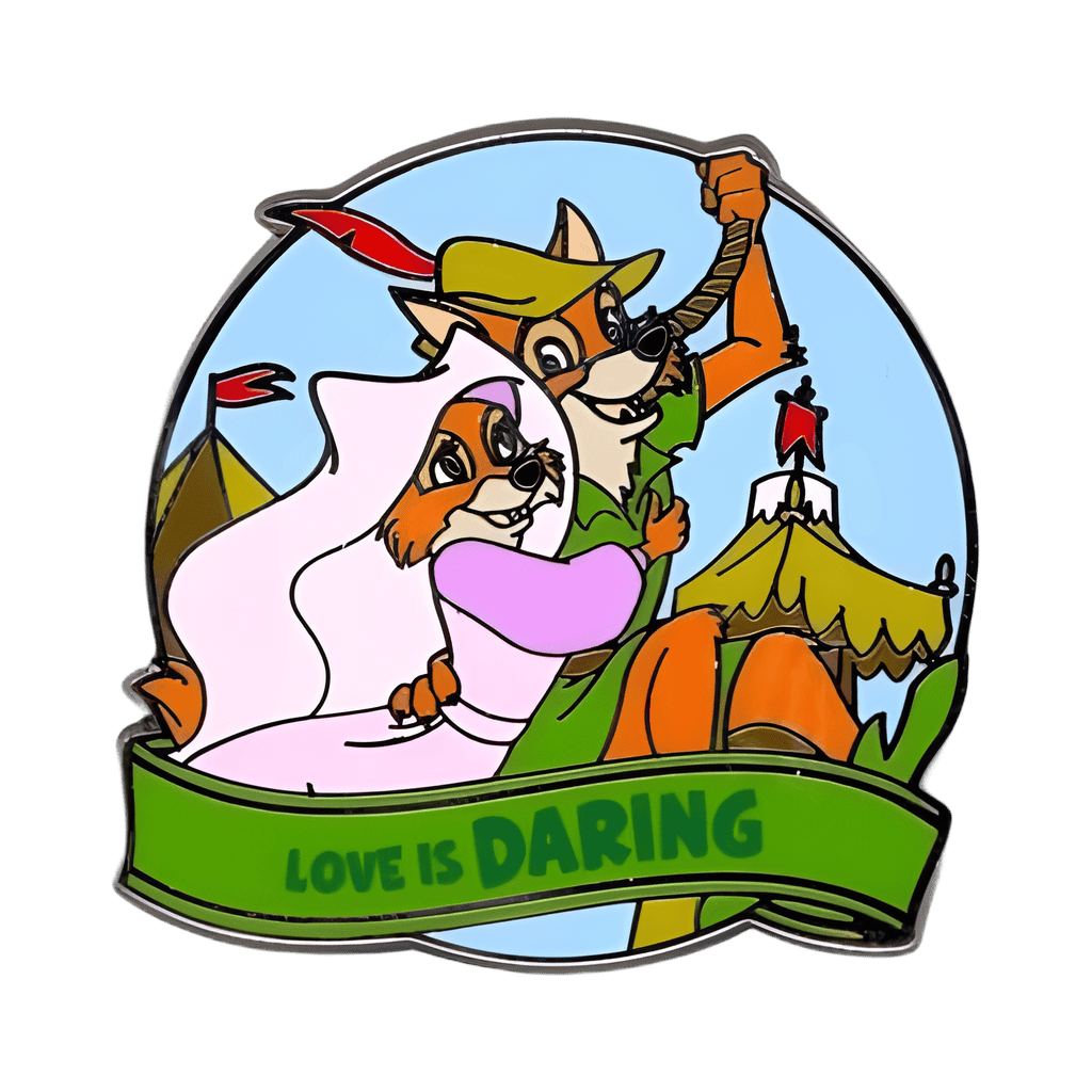 Love is Daring Disney pin