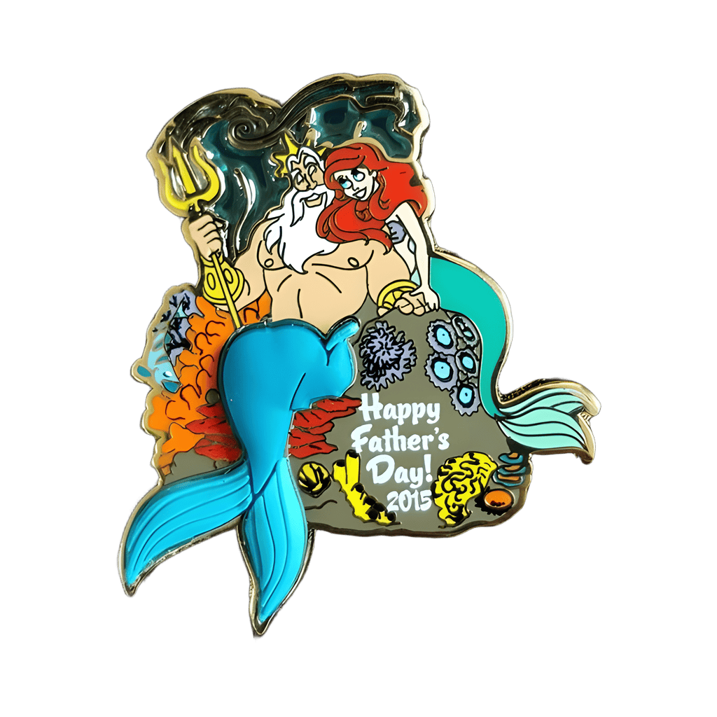 2015 - King Triton and Ariel - Free-D Disney pin
