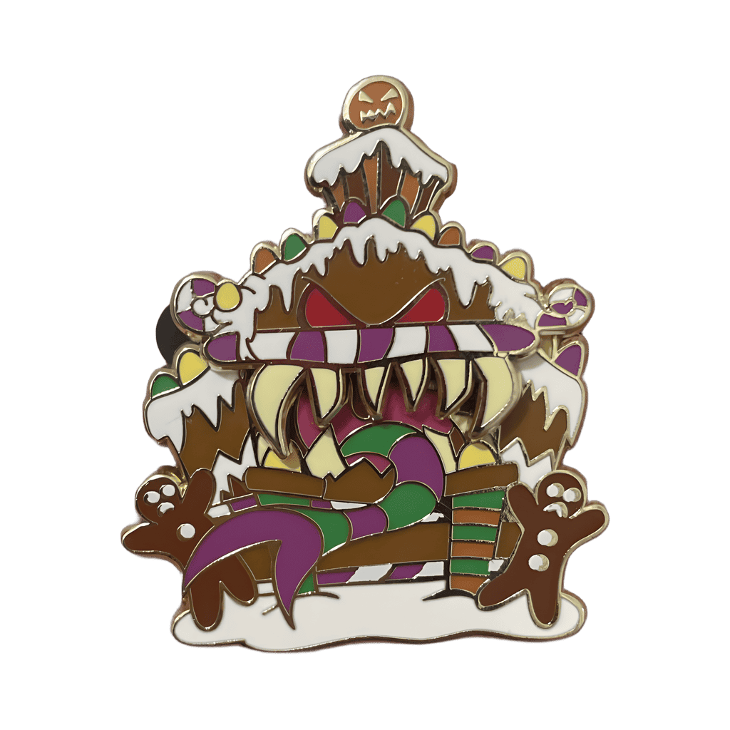 Gingerbread House Monster Disney pin