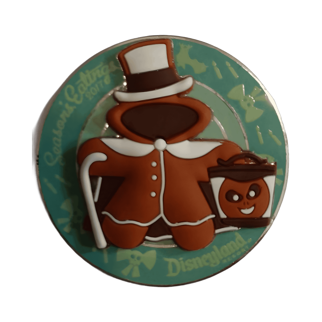 Gingerbread Hatbox Ghost Disney pin