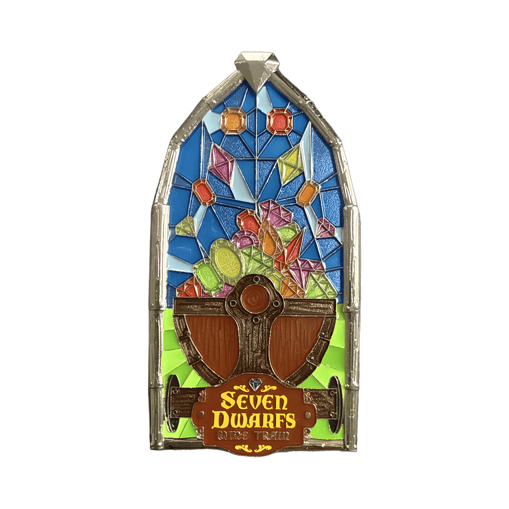 Seven Dwarfs Mine Train Disney pin