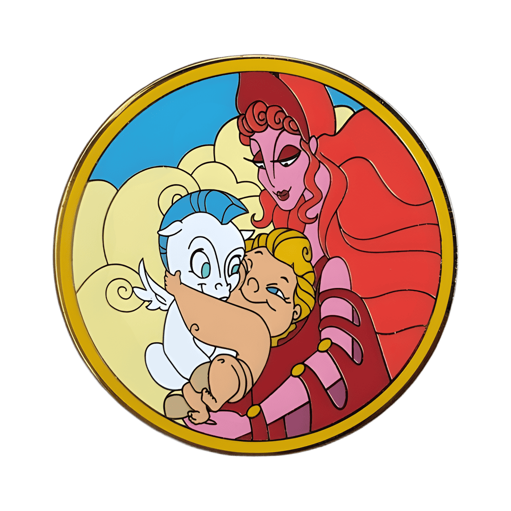 Hercules, Pegasus and Hera Disney pin