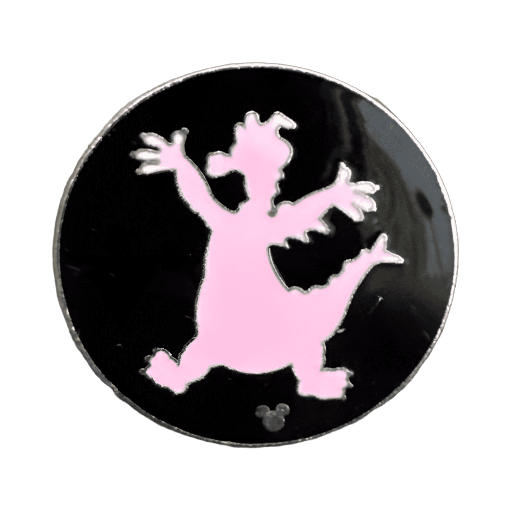 Silhouette Disney pin