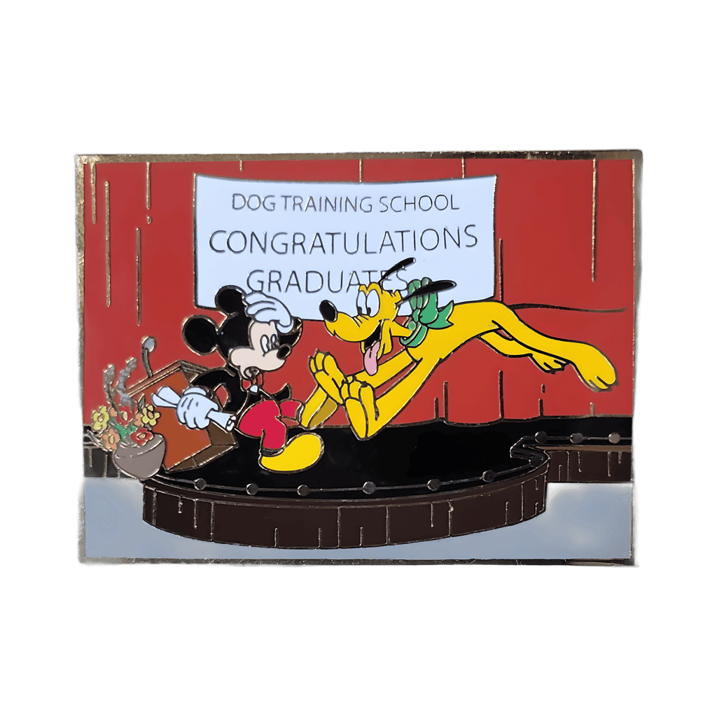 Pluto - Dog Training School Disney pin