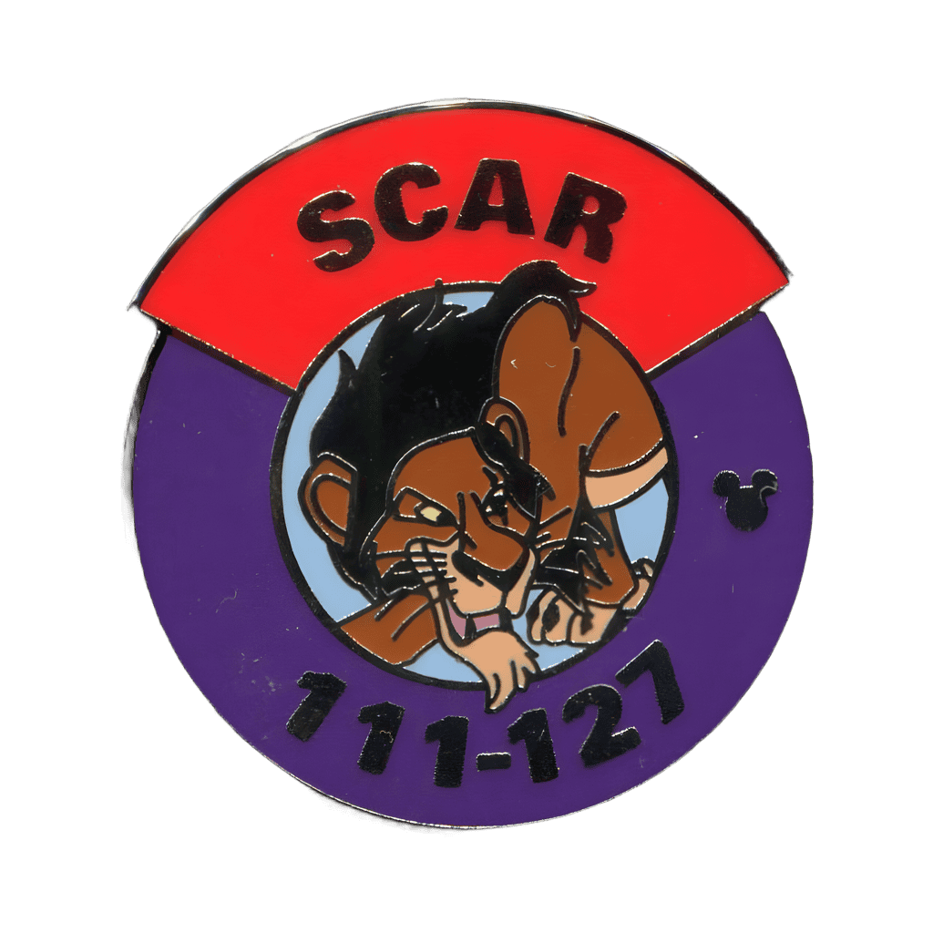 Scar Disney pin