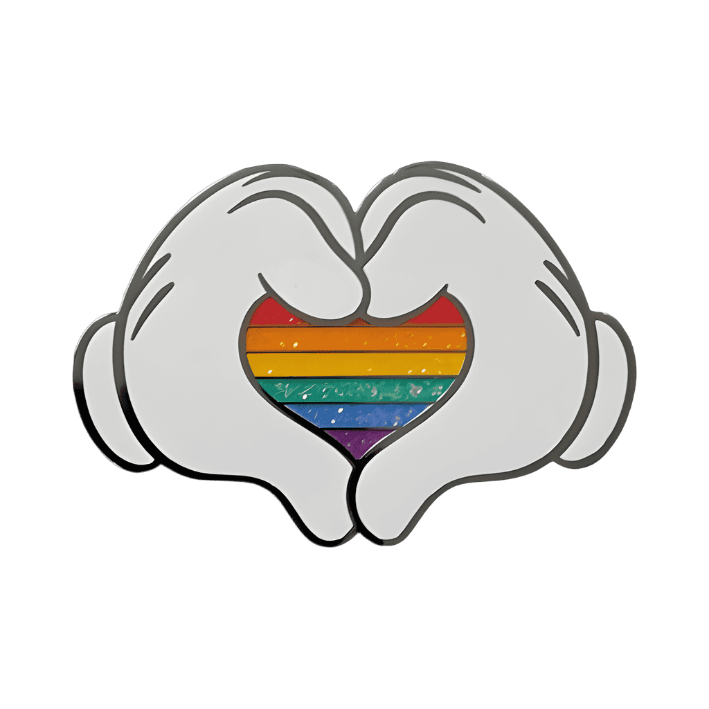 Mickey Heart Hands Disney pin