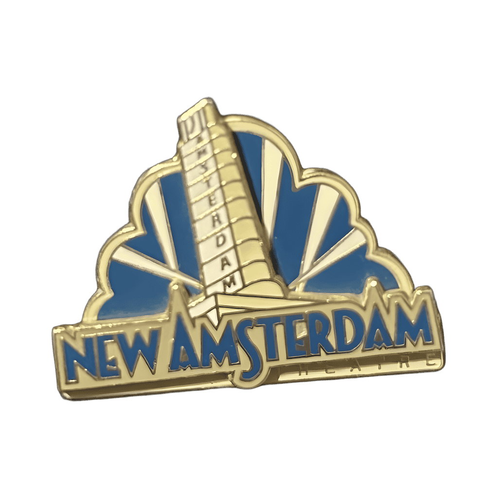 New Amsterdam Theater Logo Disney pin
