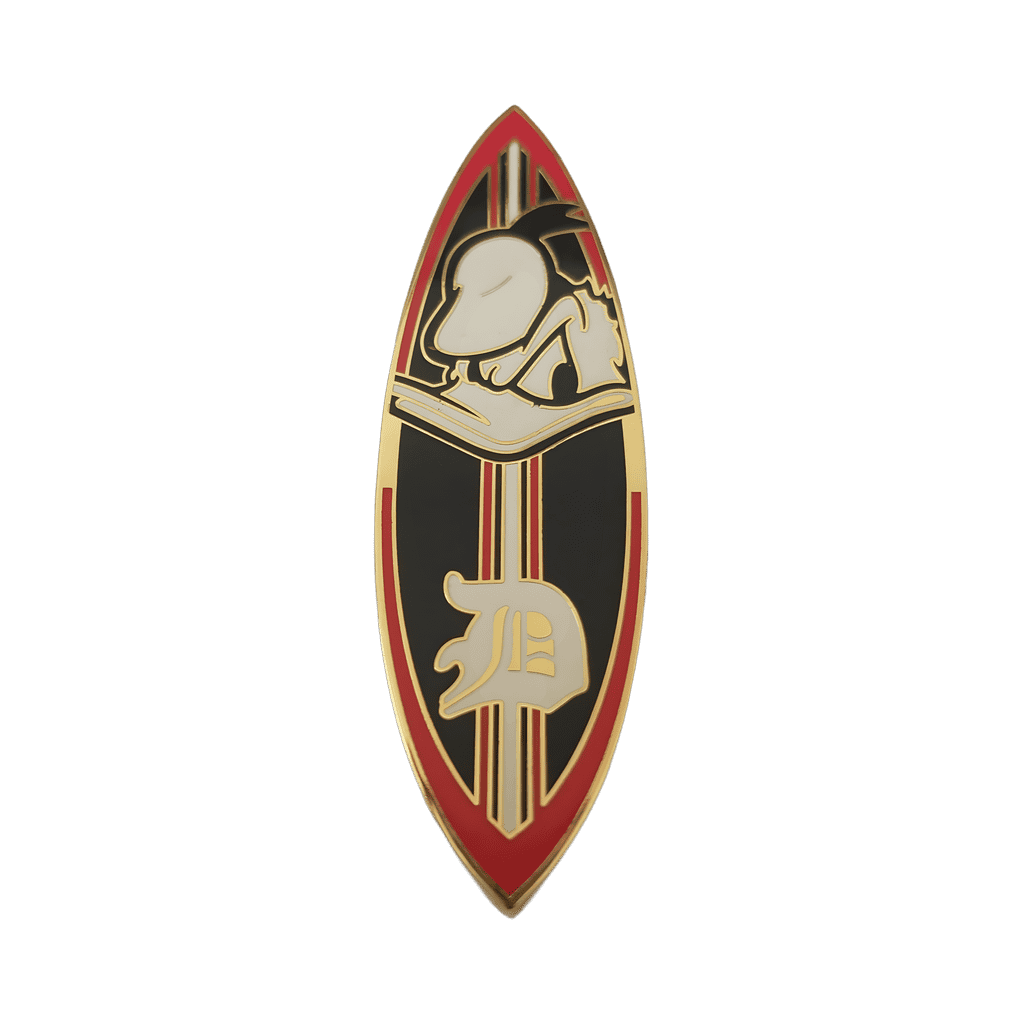 Donald Duck Surfboard Disney pin