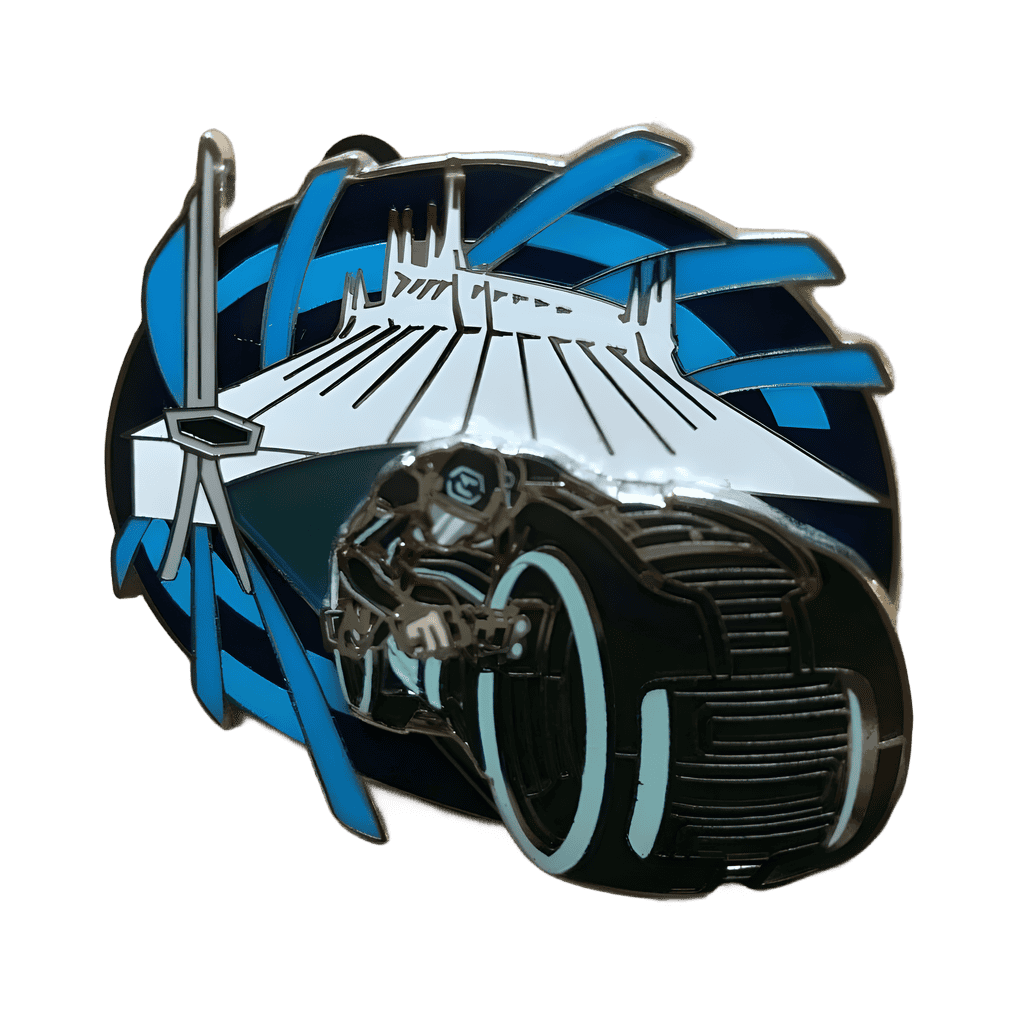 TRON Legacy Lightcycle with Space Mountain Disney pin