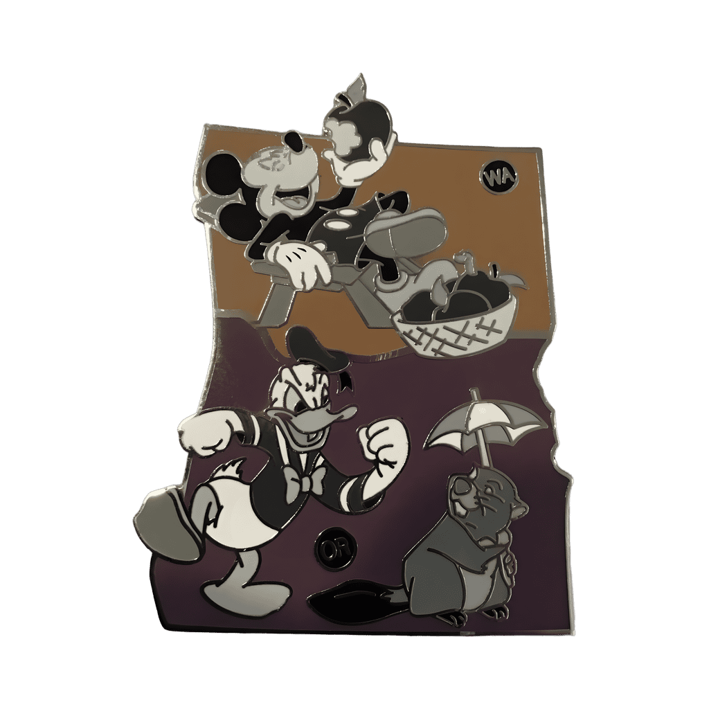 Washington and Oregon CHASER Disney pin