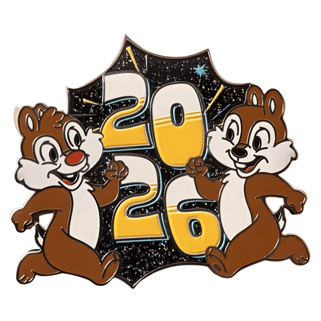 Chip and Dale 2026 Disney pin