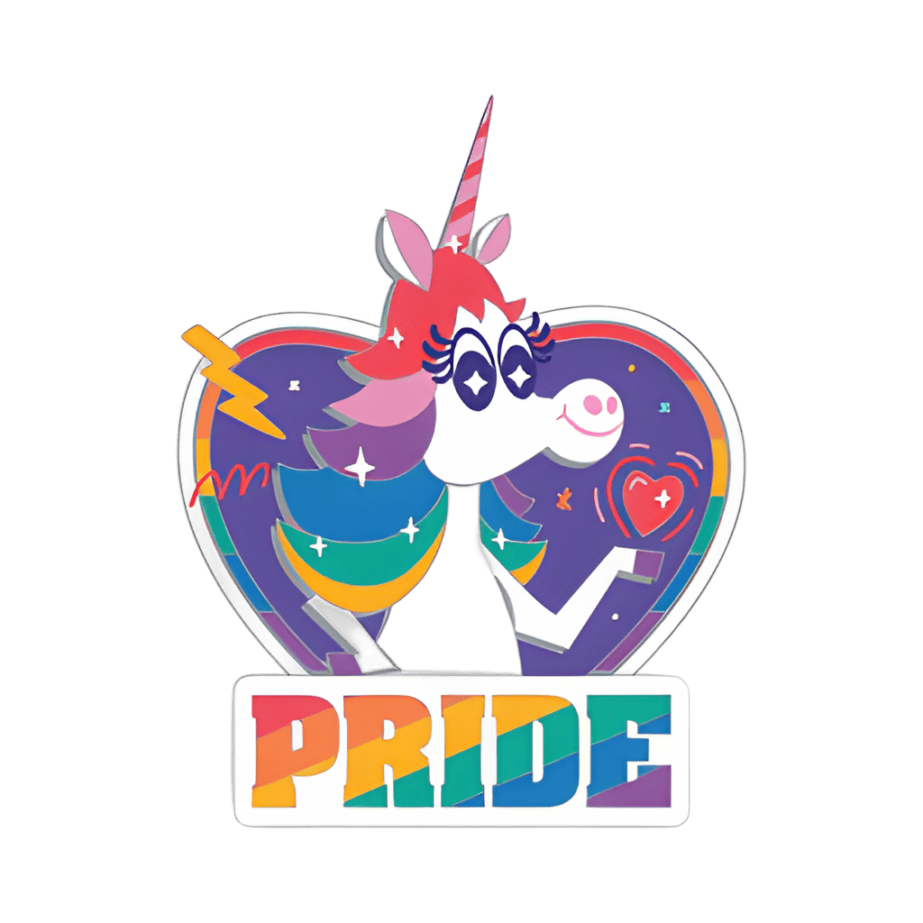 Rainbow Unicorn Disney pin
