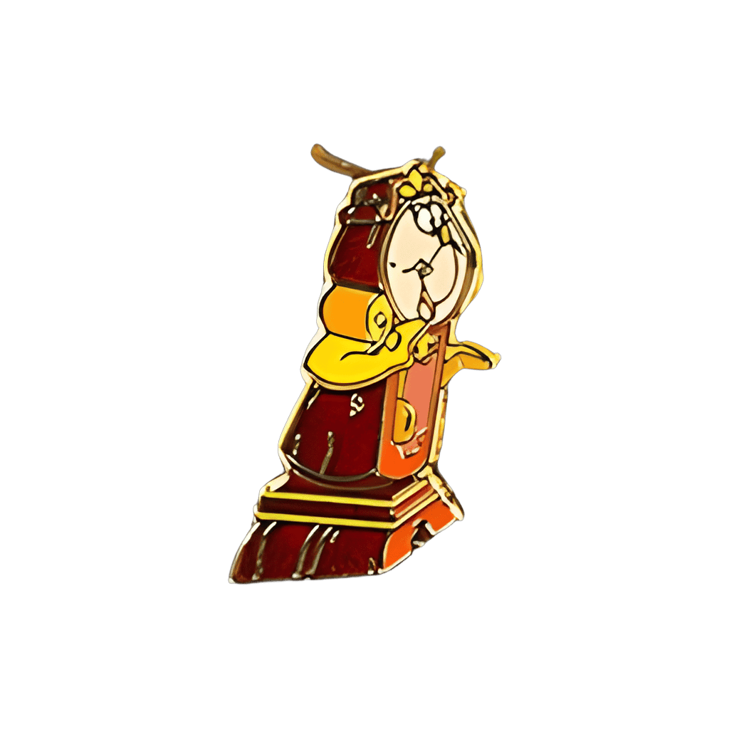 Cogsworth Disney pin