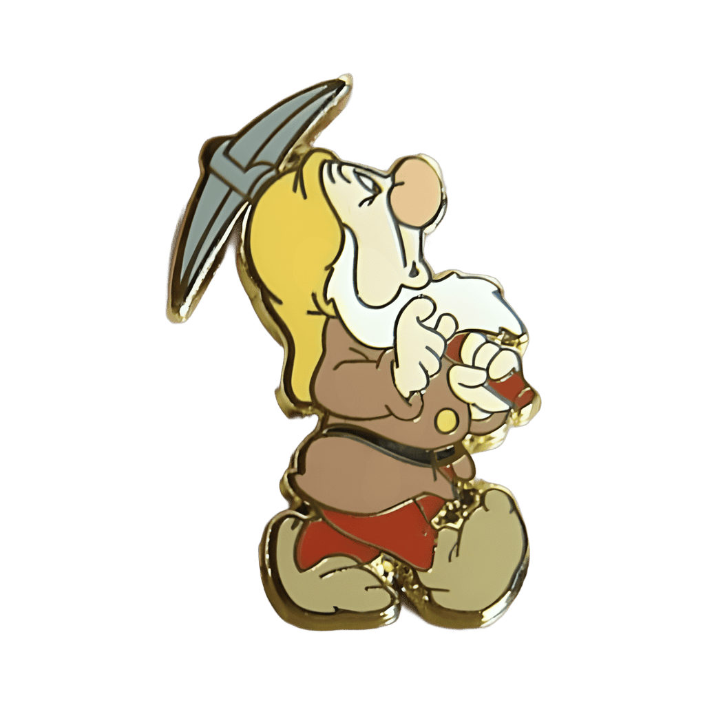 Sneezy Carrying Pickaxe Disney pin