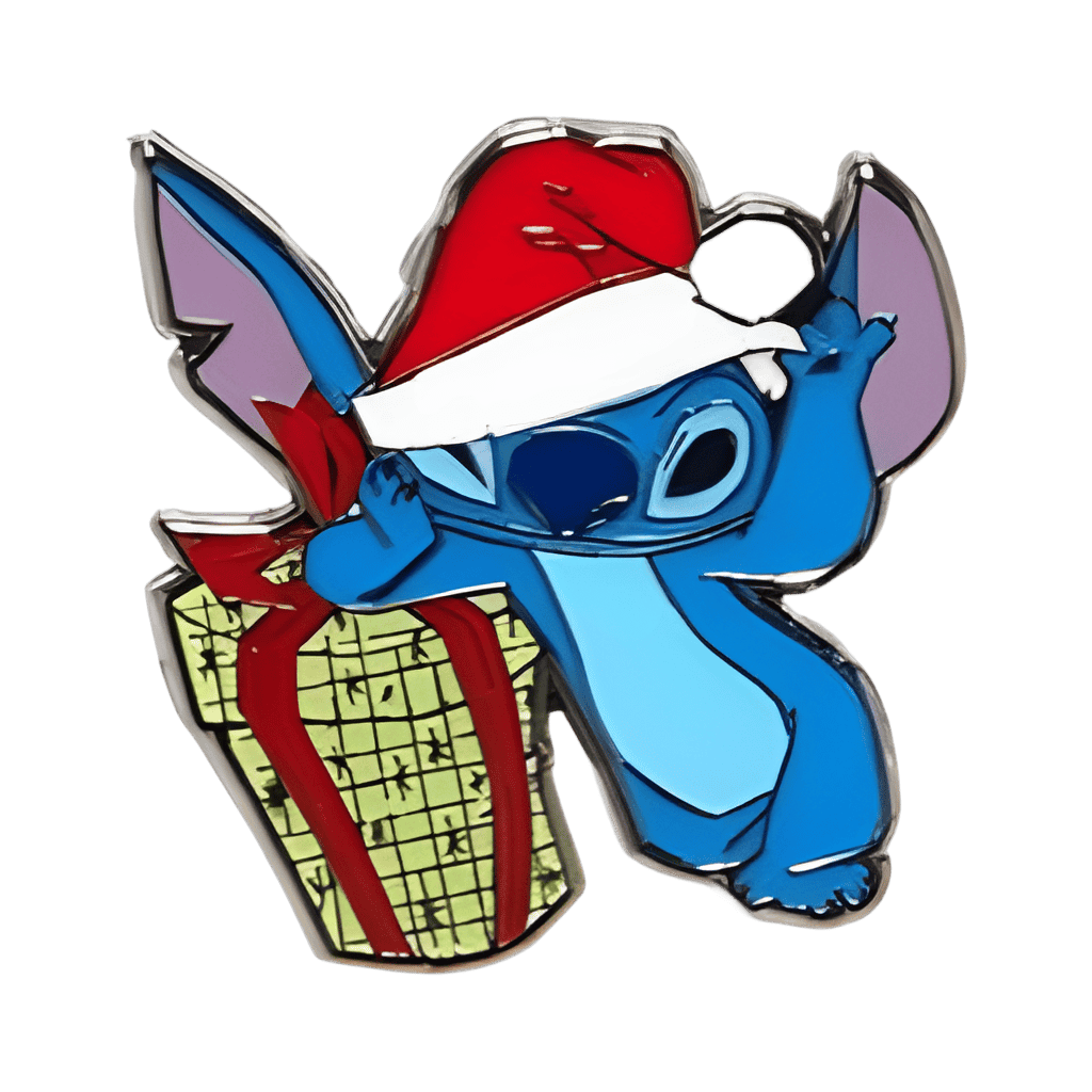 Christmas Stitch Disney pin