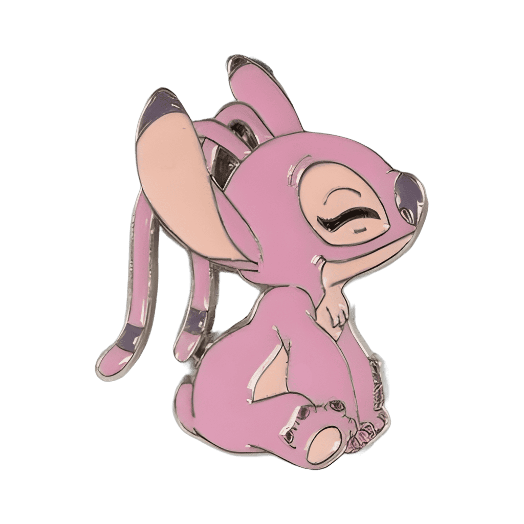 Angel Sitting Disney pin