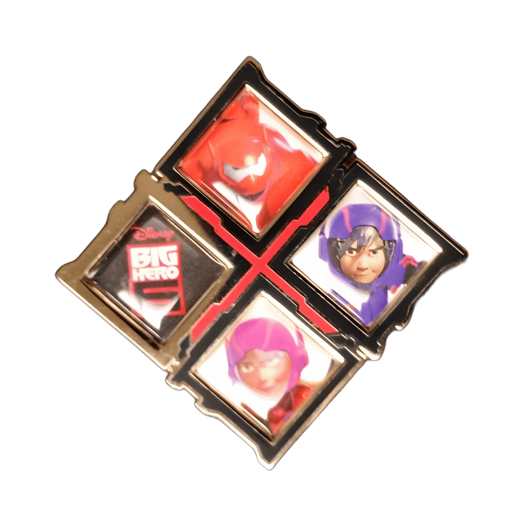 Baymax, Hiro Hamada and Honey Lemon Disney pin