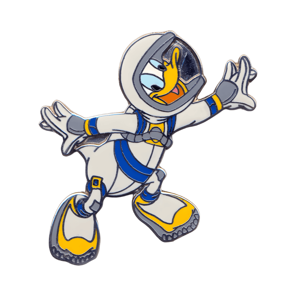 Astronaut Donald Disney pin