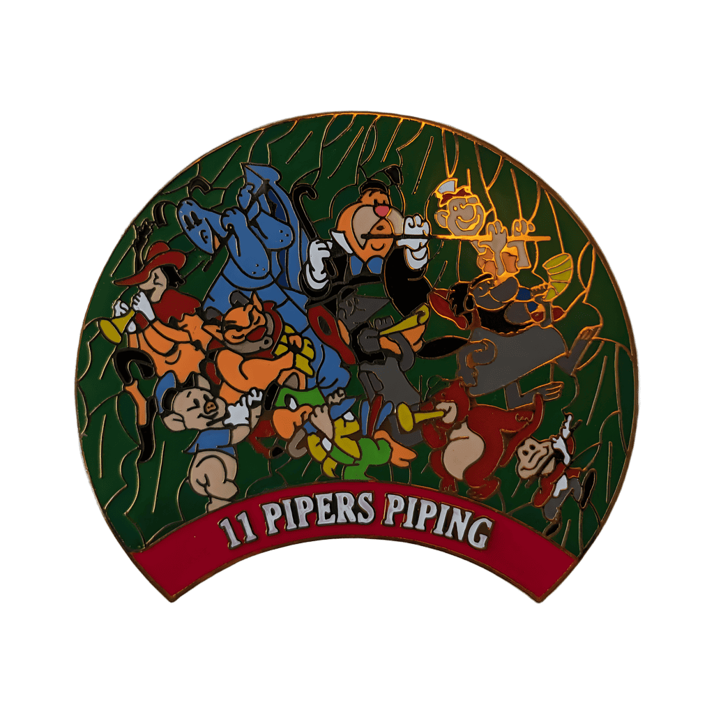 11 Pipers Piping Disney pin