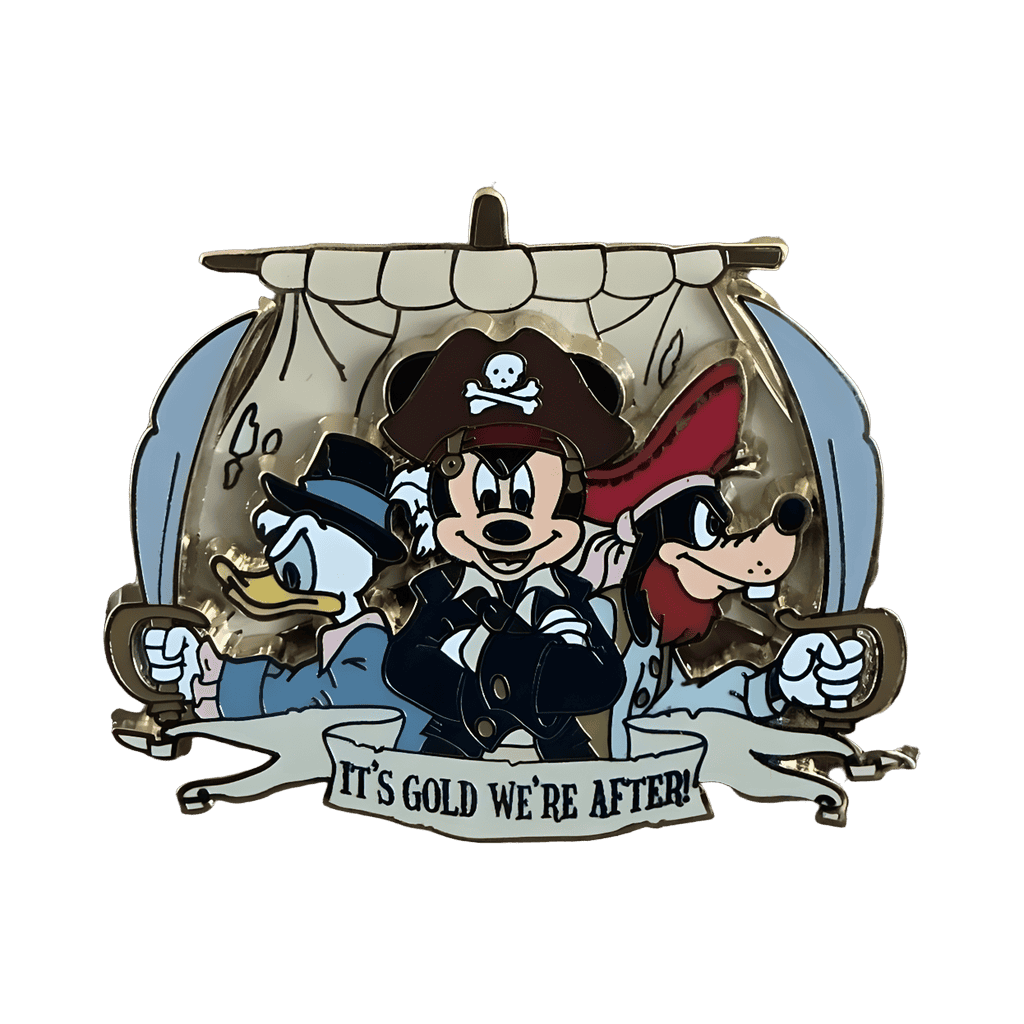 It's Gold We're After Disney pin