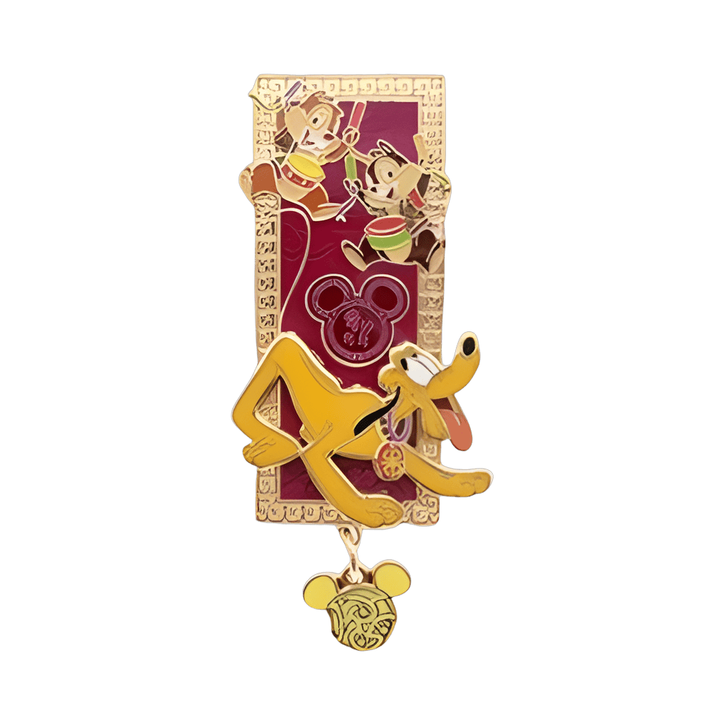 Pluto and Chip ‘n’ Dale Disney pin