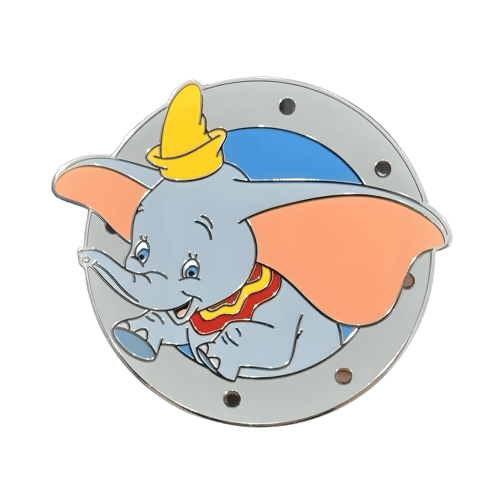 Dumbo in porthole Disney pin