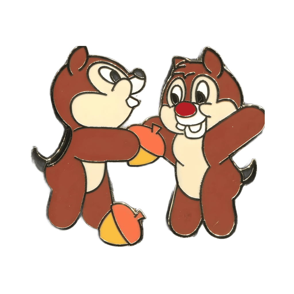 Chip and Dale Disney pin