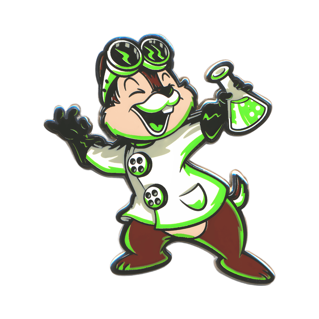 Mad Scientist Chip Disney pin