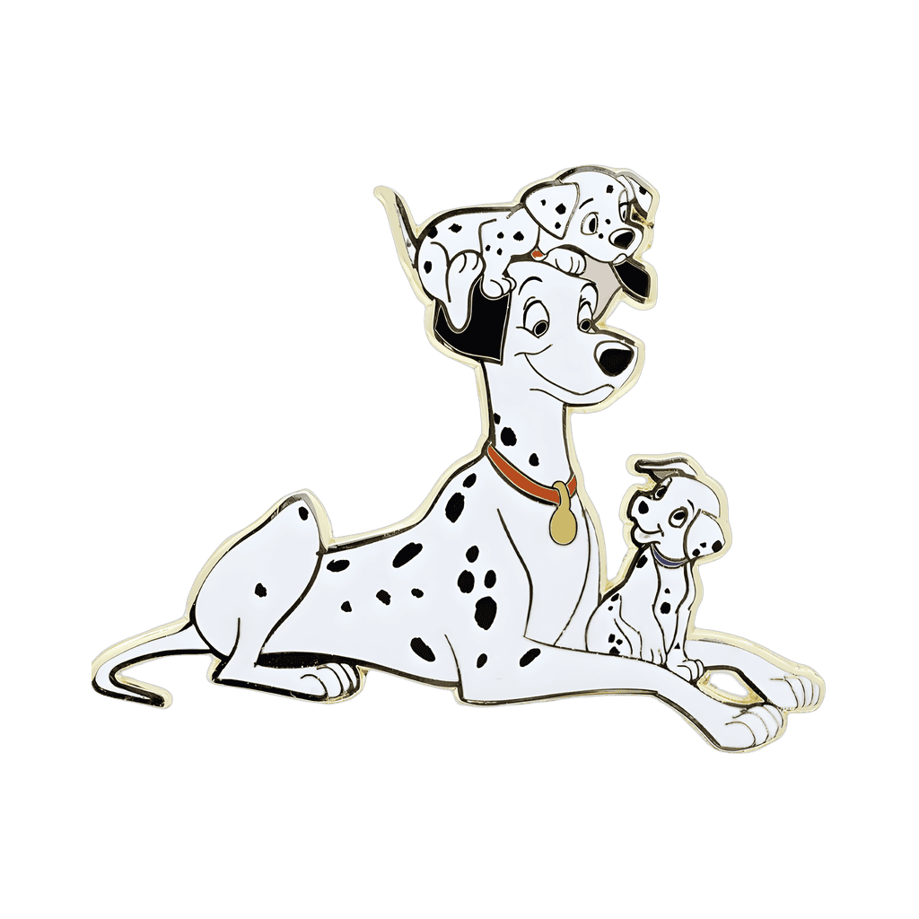 101 Dalmatians - Pongo with Pups Disney pin