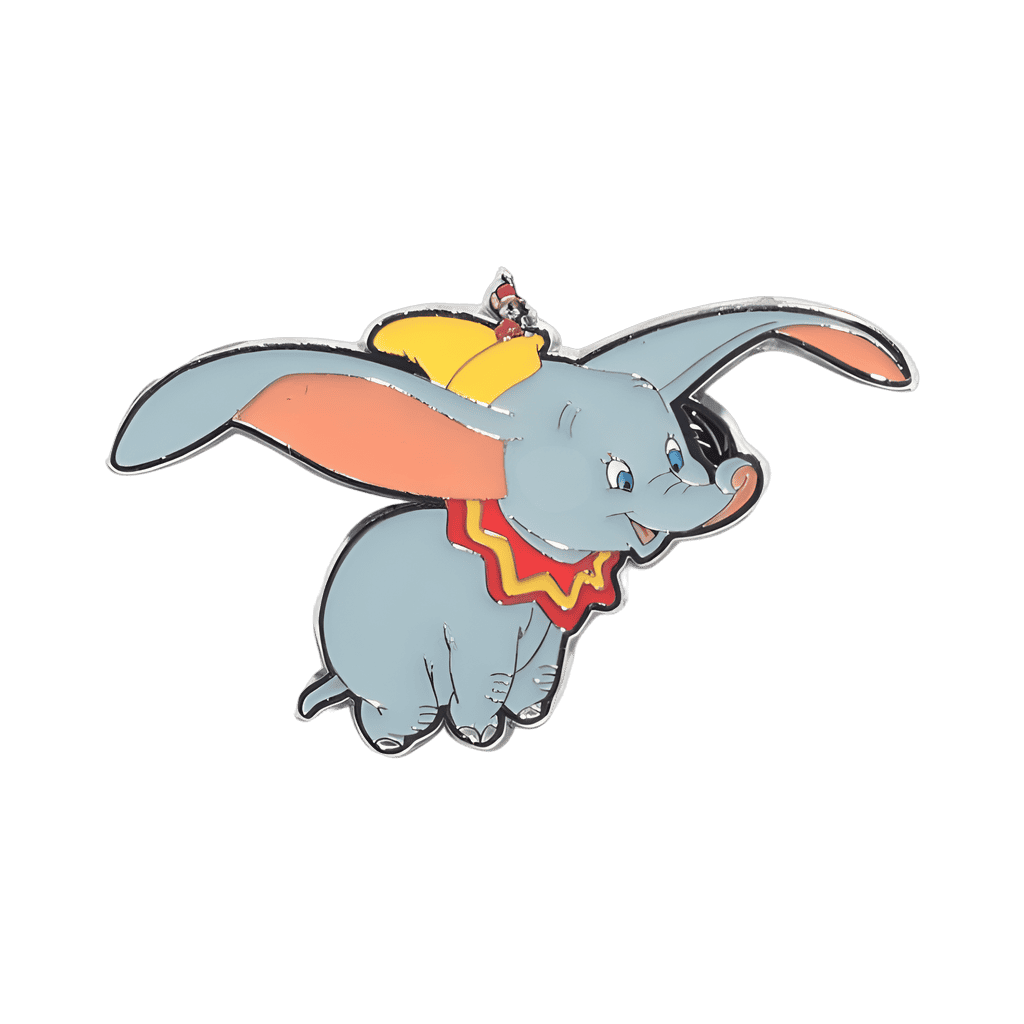 Dumbo Flying with Timothy Q Mouse Disney pin