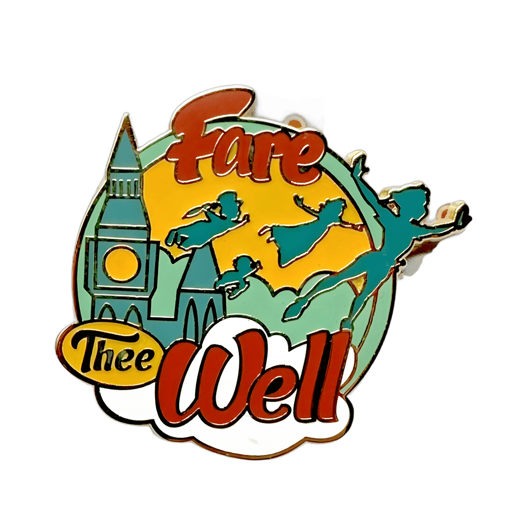 Fare Thee Well Peter Pan Disney pin