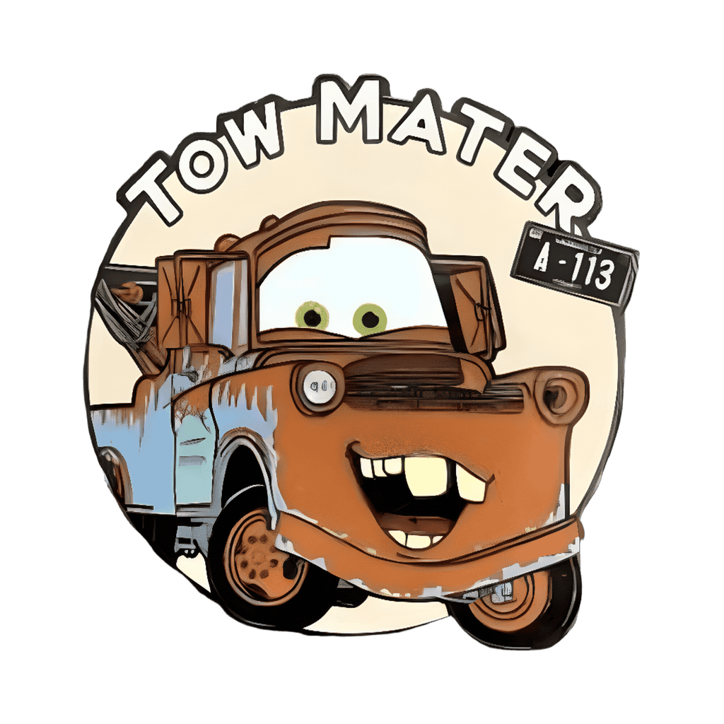 Tow Mater Disney pin