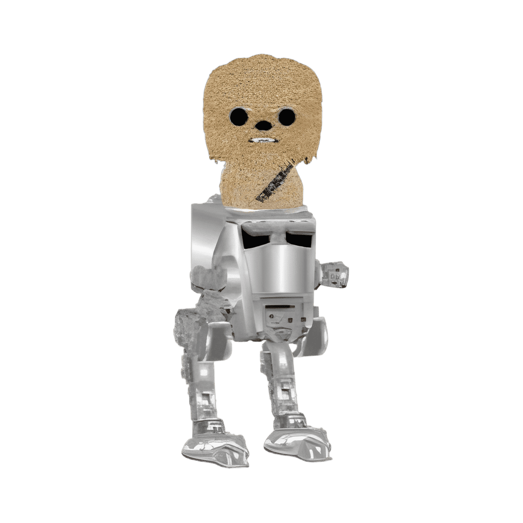 Chewbacca on AT-ST(CHASE) Disney pin