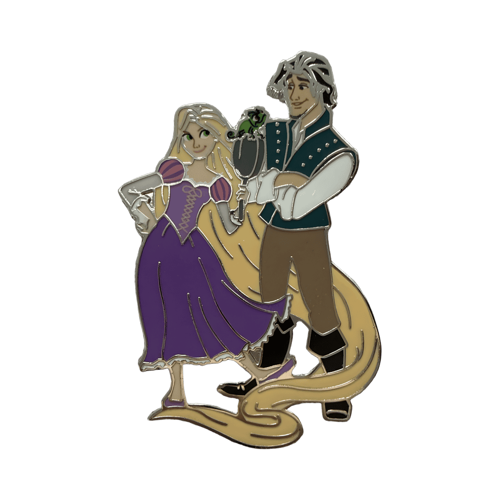 Rapunzel Flynn Pascal Disney pin