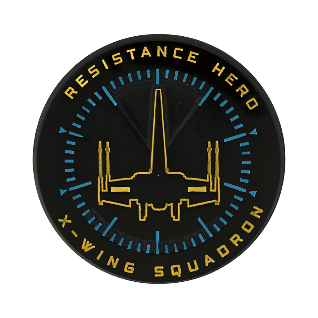 Resistance Hero X-Wing Squadron Disney pin