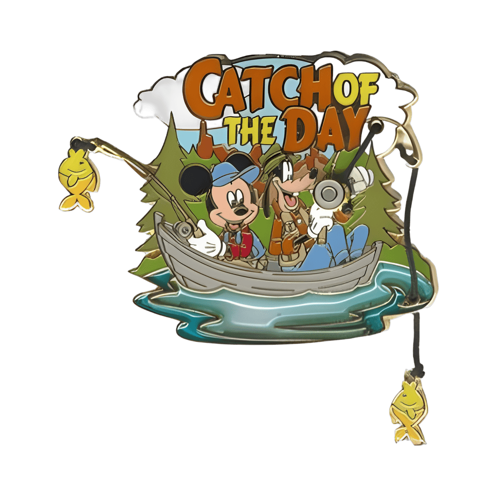 Catch of the Day Dangle Disney pin