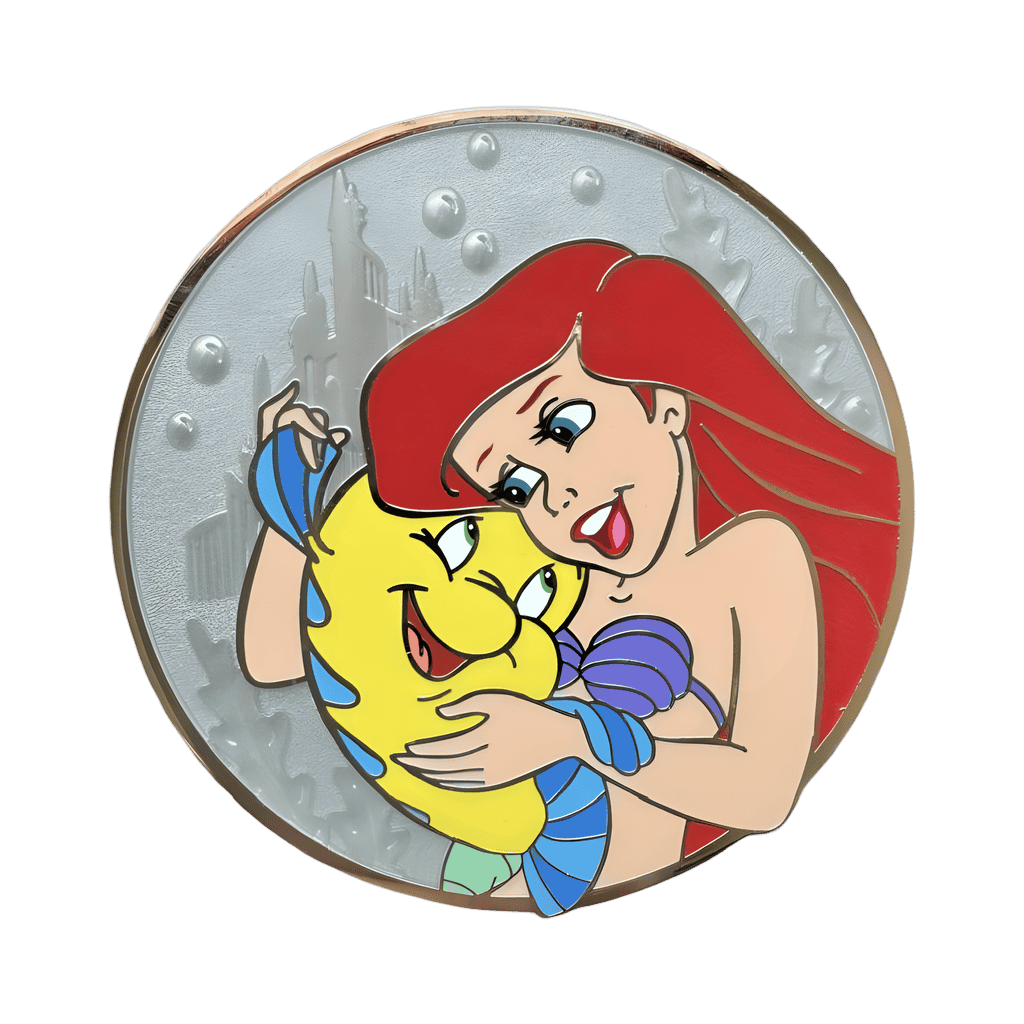 Ariel & Flounder - The Little Mermaid Disney pin