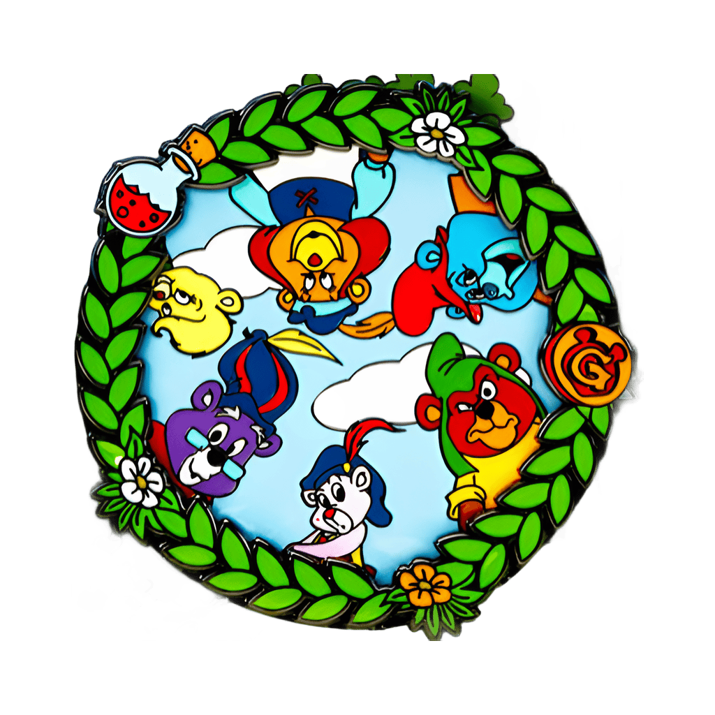 Adventures of the Gummi Bears Spinner Disney pin