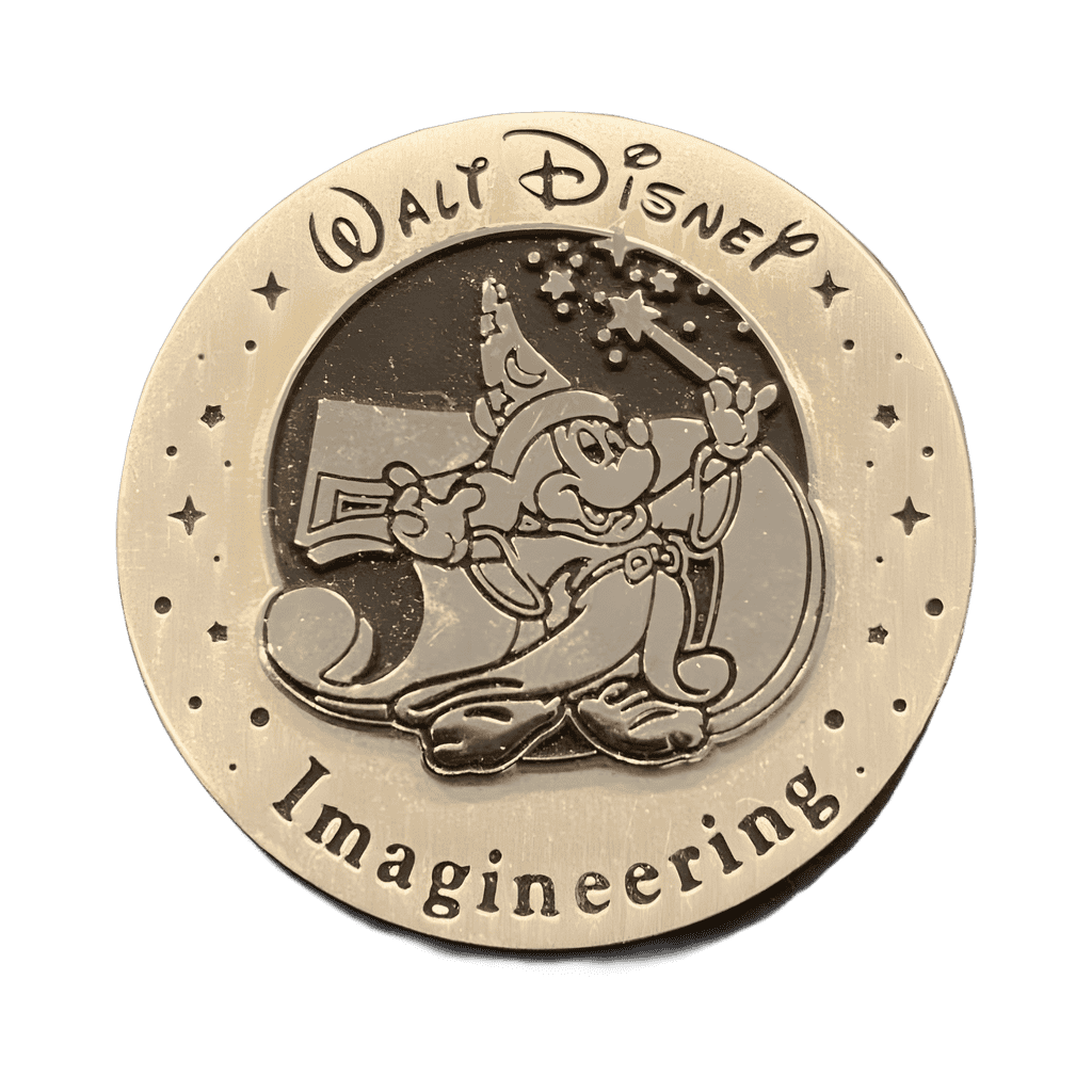 Sorcerer Mickey - 50th Anniversary - Silver Disney pin