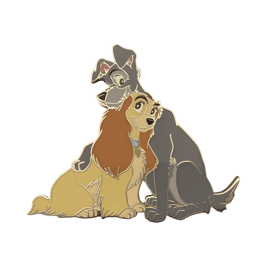 Lady and the Tramp Disney pin