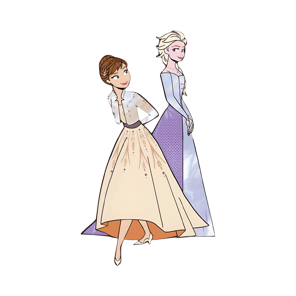 Frozen 2 Palace Outfits - Anna & Elsa Disney pin